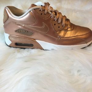 Nike ROSE GOLD AIR MAX 90 Sz 6.5Y FITS WOMAN SZ 8